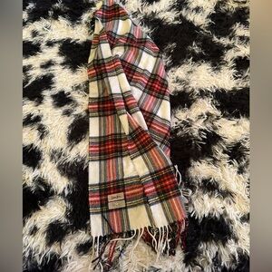 Vintage Neiman Marcus Scarf.  Plaid/Tartan.  Approximately 5.5 ft.